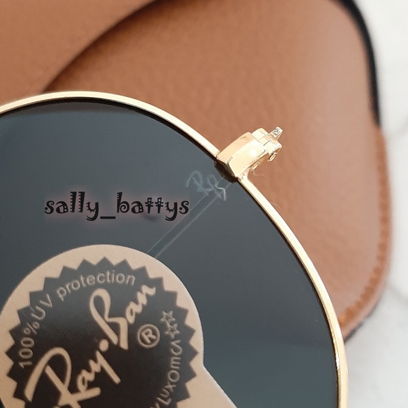 RayBan (Store Display) Aviator Black Lens RB3025 - Picture 6 of 13